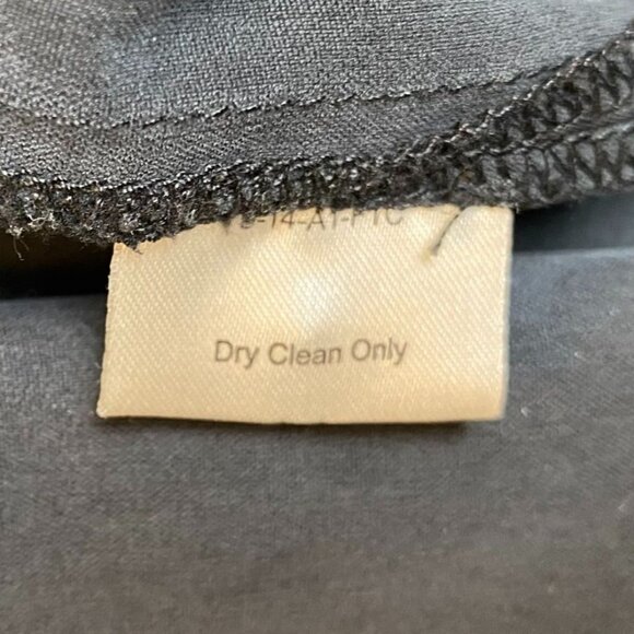 Pronto Uomo Mens Shirt Large Short Sleeve Gray Casual Button-Up Striped Travel - Picture 7 of 8